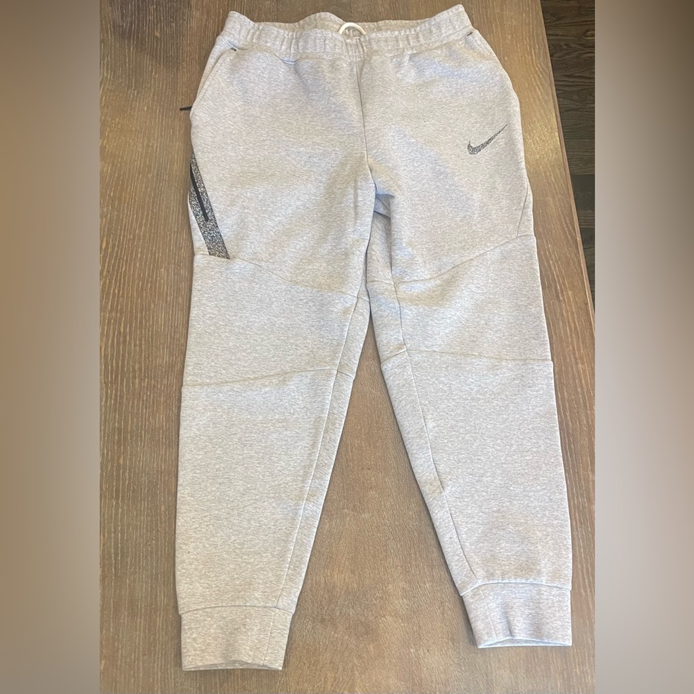 large grey nike sweatpants sustainable materials